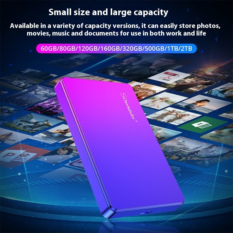 1TB External Mobile Hard Disk – Large Capacity Portable Storage