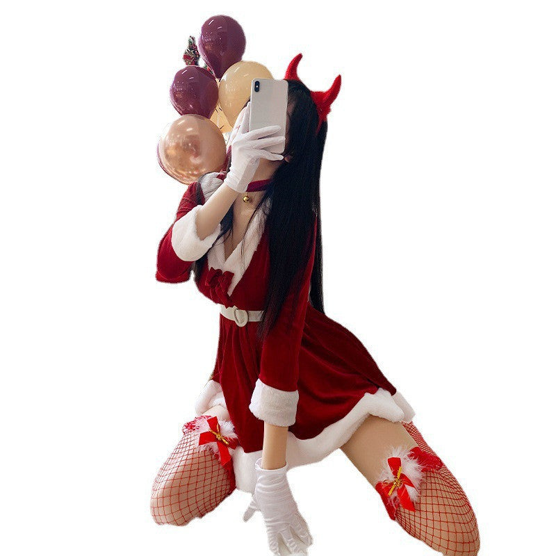 Women's Fashion Role-playing Pajamas Christmas Suit