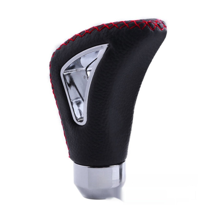 Leather Gear Head Wave Rod Car Hand Speed Rod Car