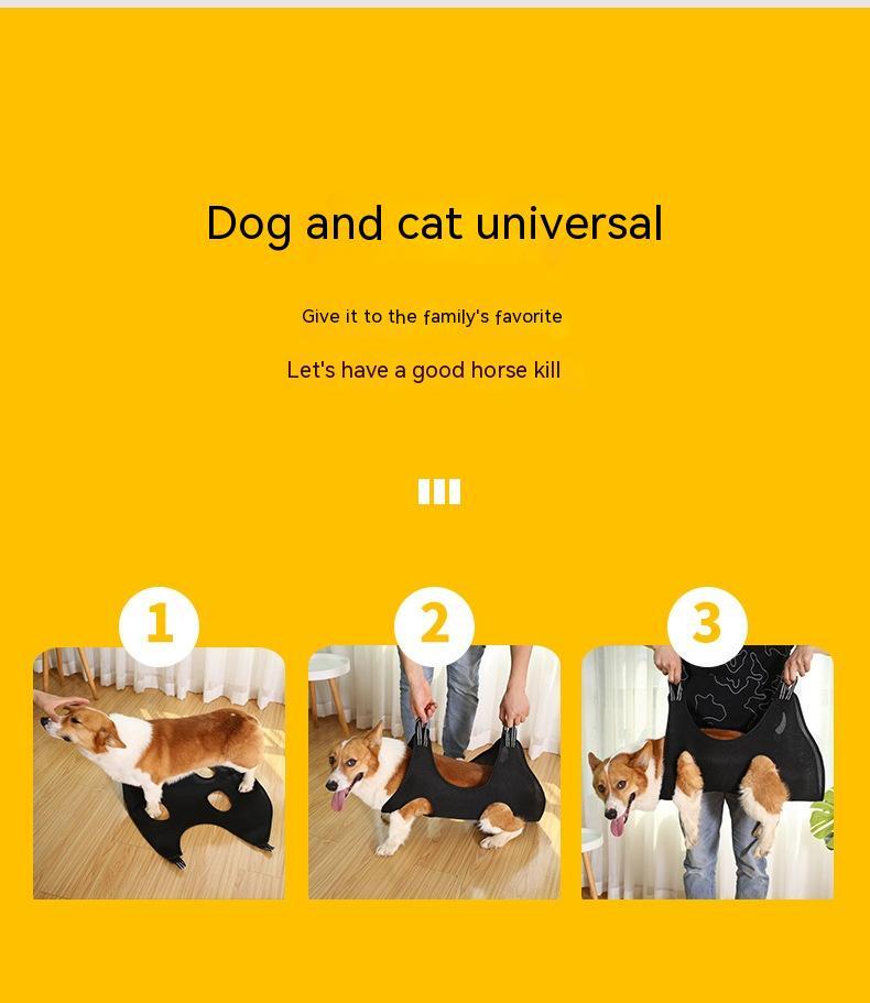 Pet Hanging Hammock Dog Nail Trimming Beauty