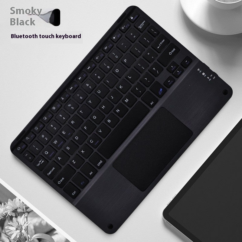 Square Hat Touch Bluetooth Wireless Charging Keyboard