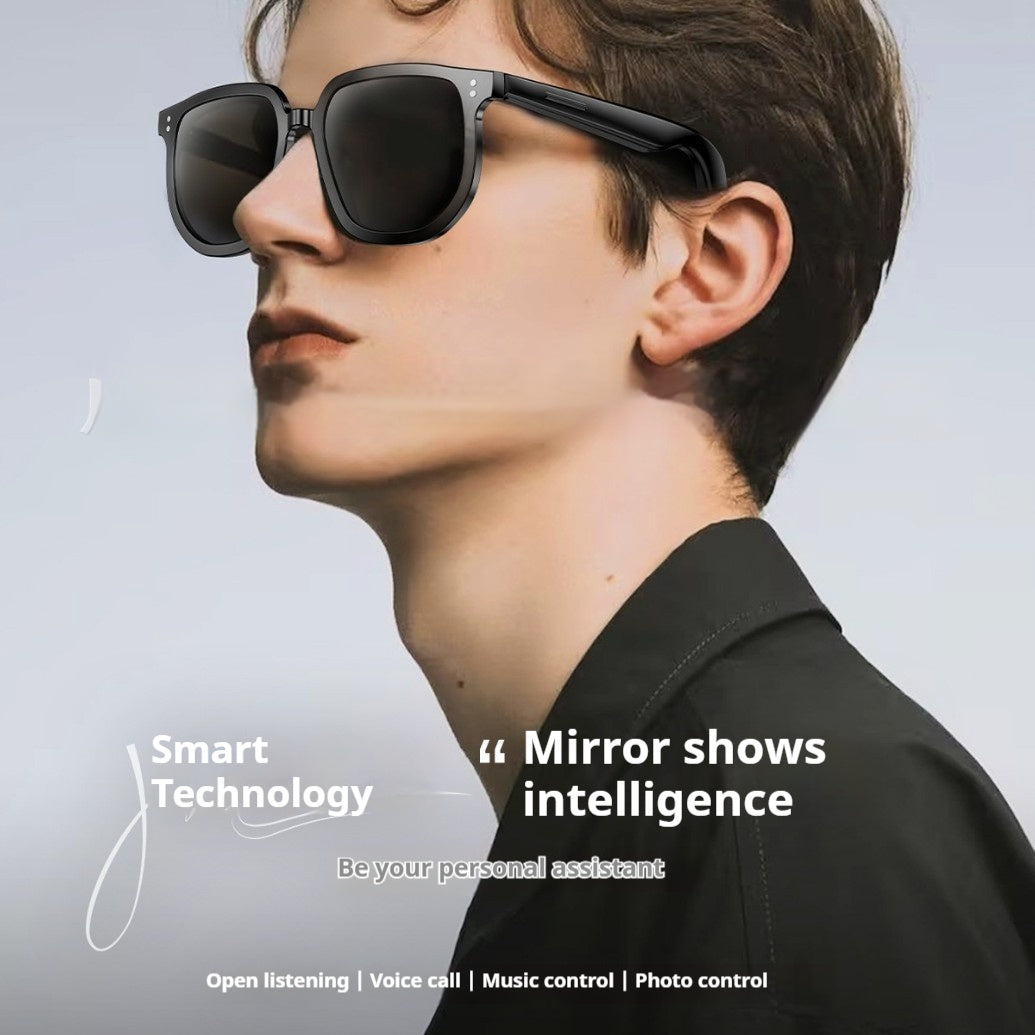 AI Smart Wireless Bluetooth Audio Sunglasses