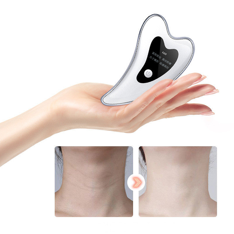 USB Rechargeable Electric Gua Sha Massager Facial and Body Scraping Tool