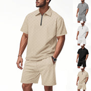 Summer Men's Loose Casual Simple Set