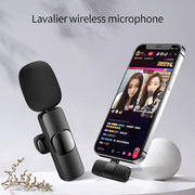ClearCast™ Wireless Lavalier Microphone – iPhone & Android Compatible