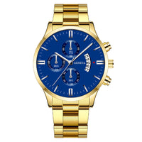Blue Plate Gold Shell