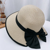 367 Beige Big Bow