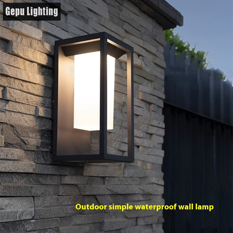 Outdoor Wall Lamp Outdoor Waterproof Home Courtyard
