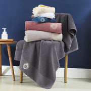Cotton Bath Towel Embroidery Set Towel Gift Box