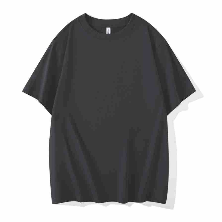 230g Heavy T-shirt Double Yarn Solona Round Neck Bottoming Shirt American Drop Shoulder