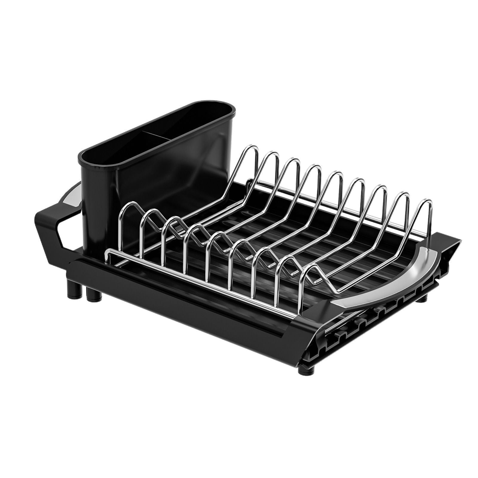 Single-layer Kitchen Dish Rack – Space-saving Drying Organizer