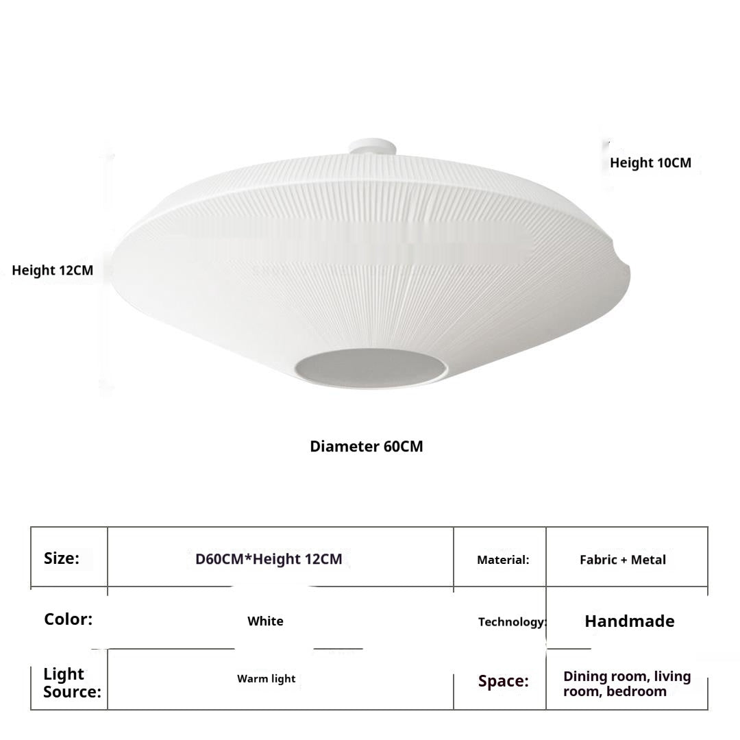 Chinese Creative Minimalist Aisle Fabric Ceiling Lamp