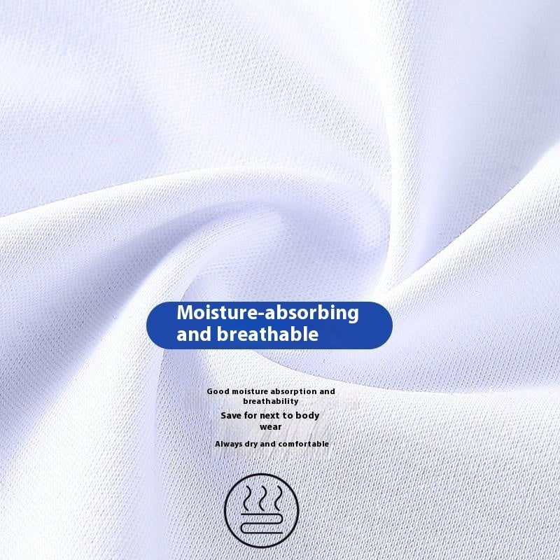 Ice Skin-friendly Short Sleeve Absorb Sweat Running Breathable
