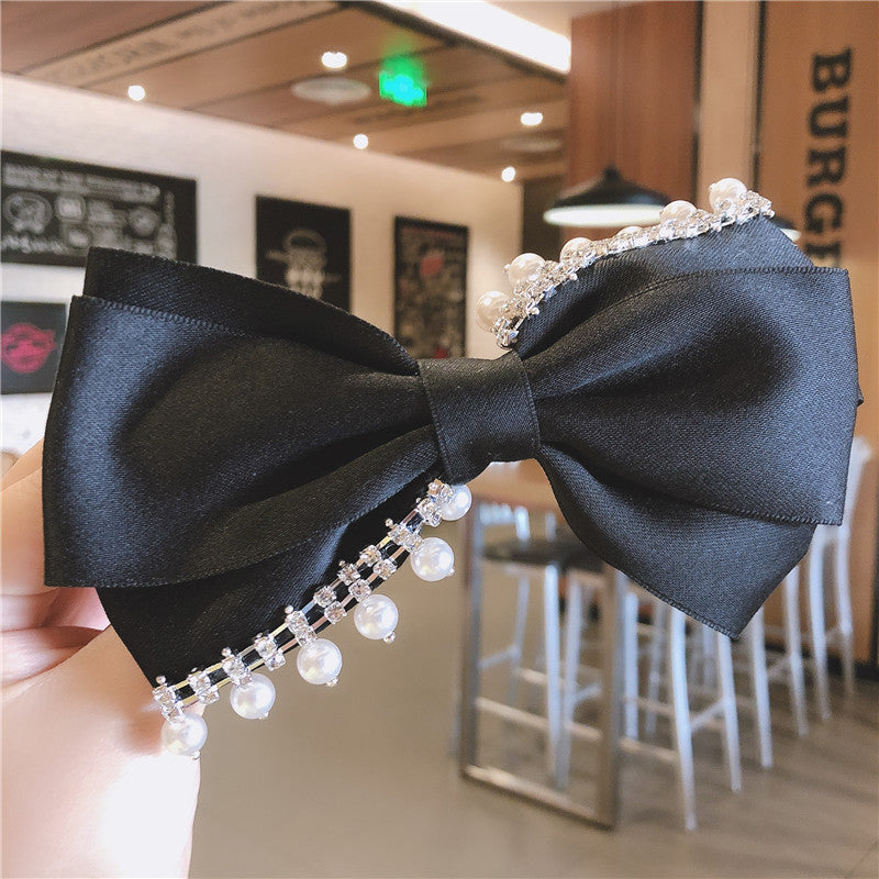 Hairpin Super Fairy Temperament Girl Side Clip Spring Hairpin Hair Accessories