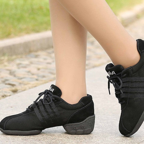 Mesh Dance Shoes Women's Mid Heel