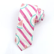 Cartoon Print Cotton Bow Tie – Casual Style