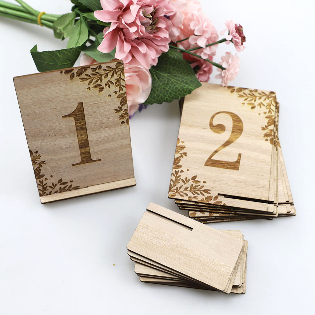 Wedding Supplies Wooden Craftwork Home Desktop Decorations