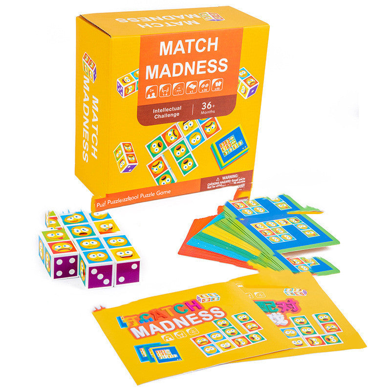 Children's Space Logical Thinking Matching Geometric Game Puzzle Children's Interactive Learning Educational Toys