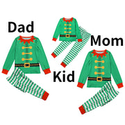 Casual Christmas Parent-Child Pajama Suit for Women – Cozy Plaid Family Set
