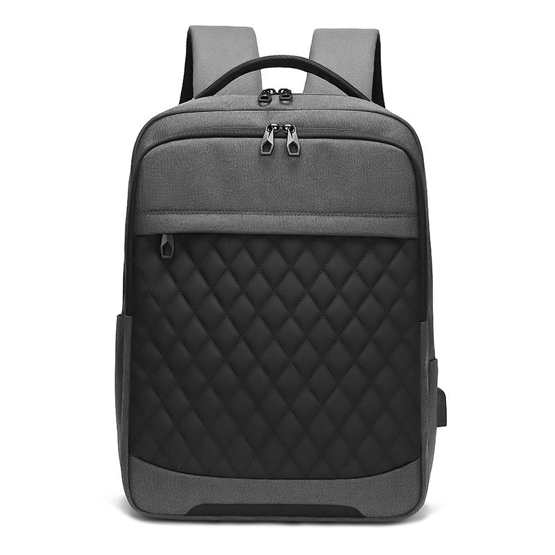Men's Travel Backpack Oxford Cloth Solid Large Capacity