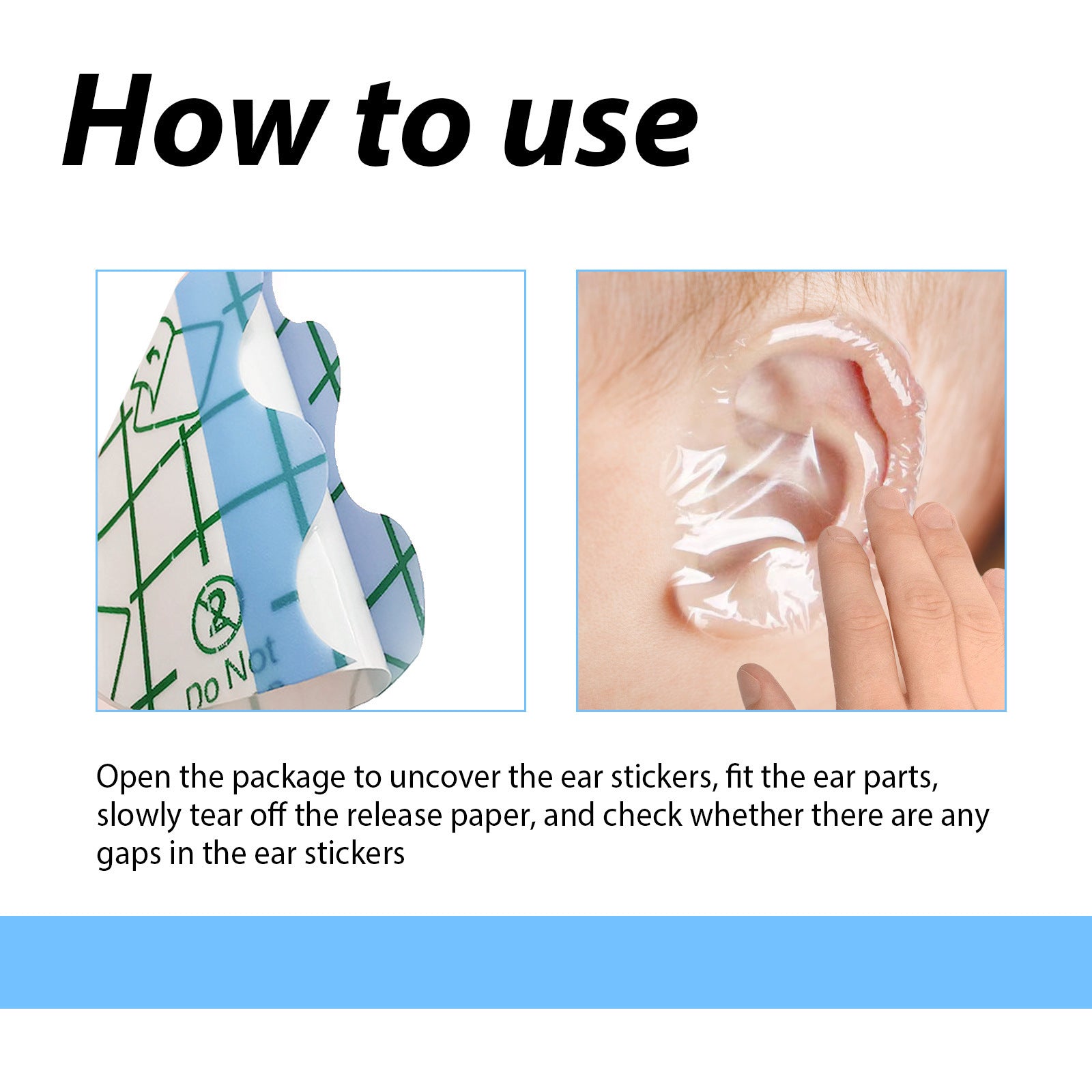Baby Swimming Shampoo Ears Anti-water Ear Patch