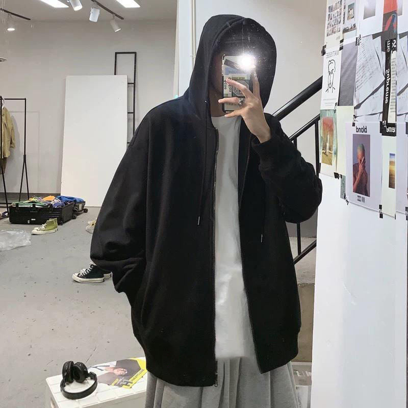 Korean Loose Fit Cardigan Jacket – Men & Women