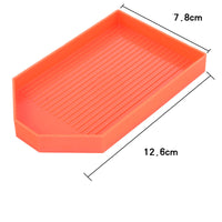 Orange brick plate