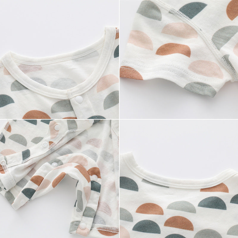 Baby Lapel Onesies – Classic Infant One-Piece Outfit