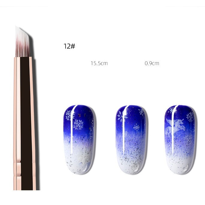 Round Head Nail Art Pen – Light Therapy Painting Tool