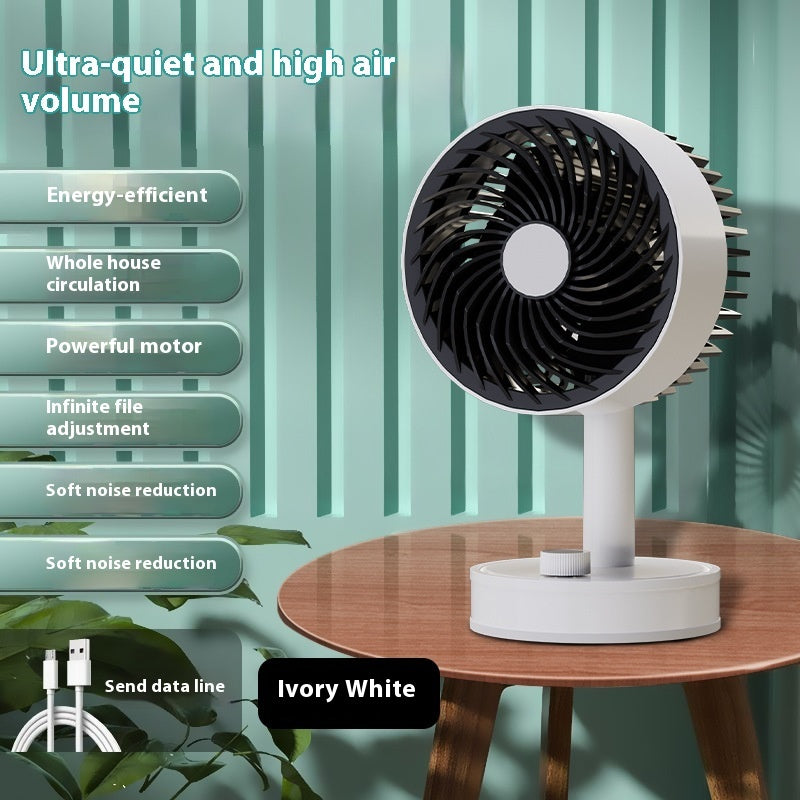 Small Fan Office Desktop Creative Usb Charging Fan