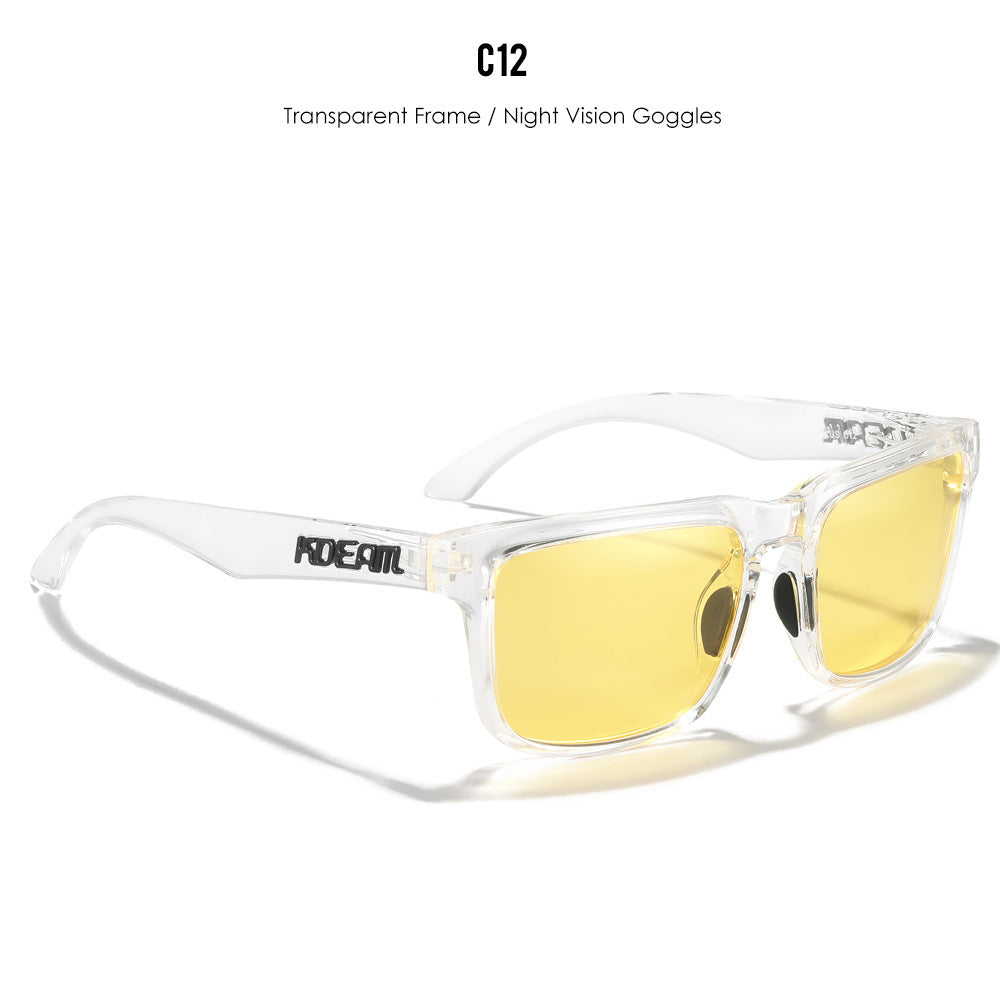 Polarized Square Outdoor Sunshade Sunglasses