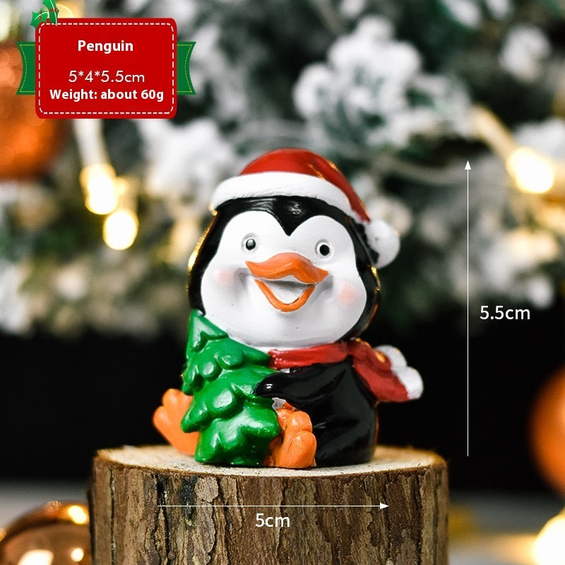 Creative Christmas Mini Animal Ornaments