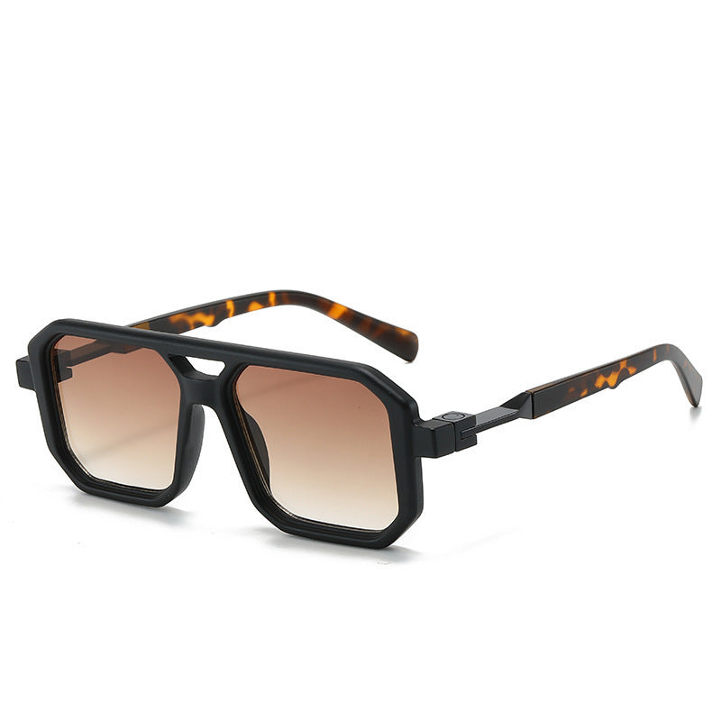 Women's Fashion Brown Sunglasses – Reflective Lenses, Stylish UV Protection