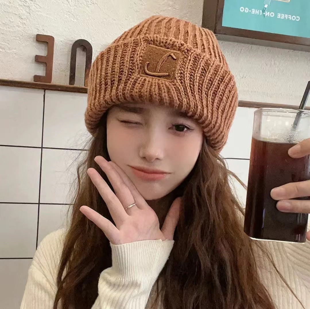 Autumn/Winter Knit Beanie with Ear Protection