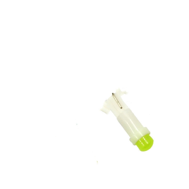 Car Bulb Ceramic T5 LED Instrument Light, T5 1SMD 3D Astigmatism COB Indicator and Makeup Light