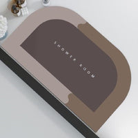 Trapezoidal Rounded Brown