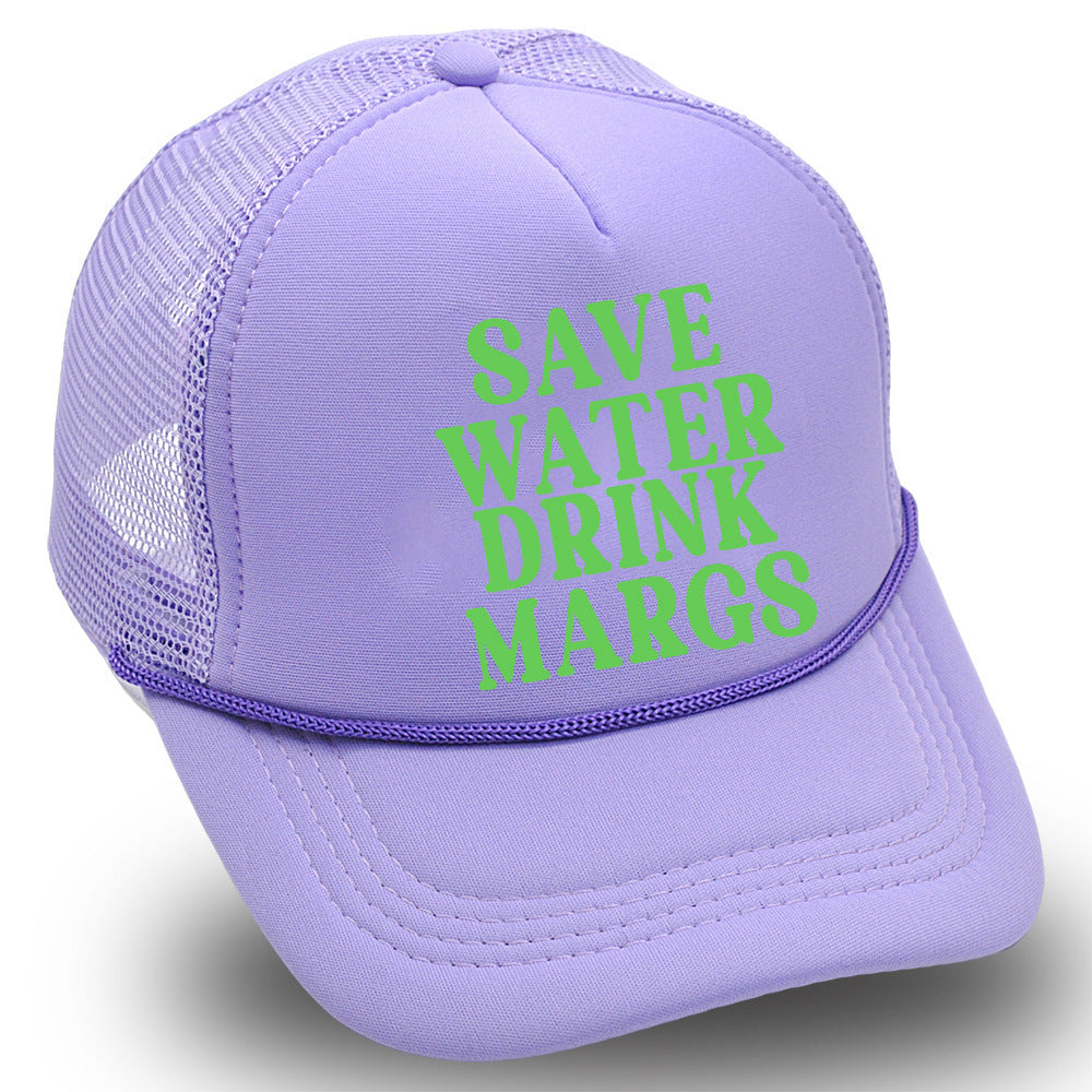 Save Water Ink Margs Printed Baseball Cap