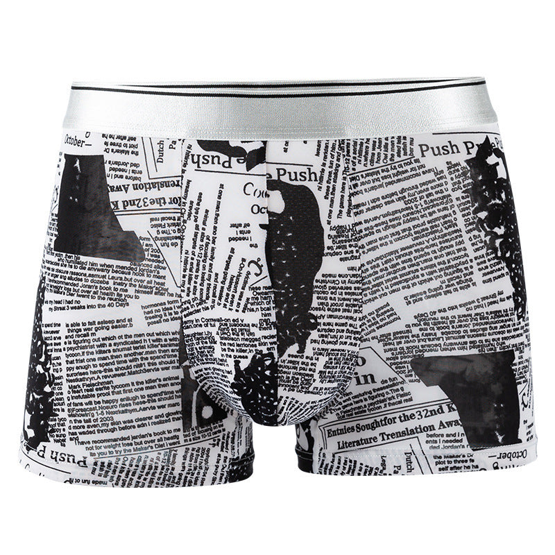 Men's Breathable Ice Silk Underwear
