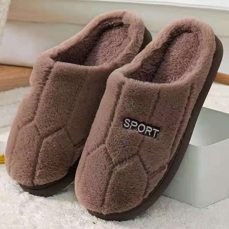 Women's Ladylike Velvet Cotton Slippers Non Slip Indoor