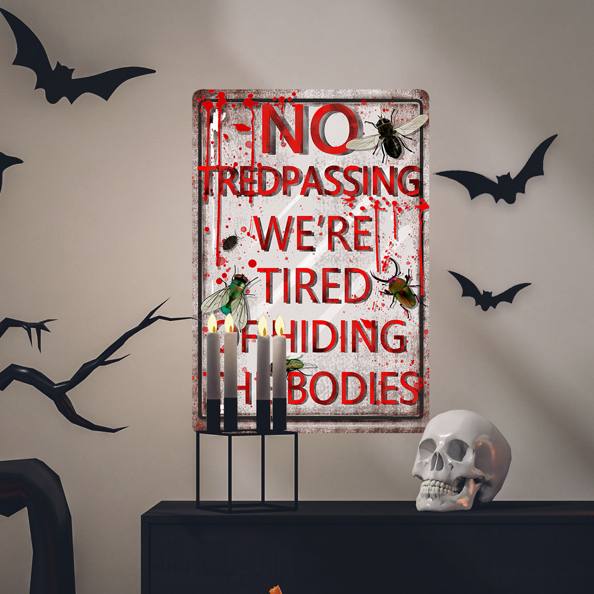 Halloween Horror Bloody Decorative Wall Stickers