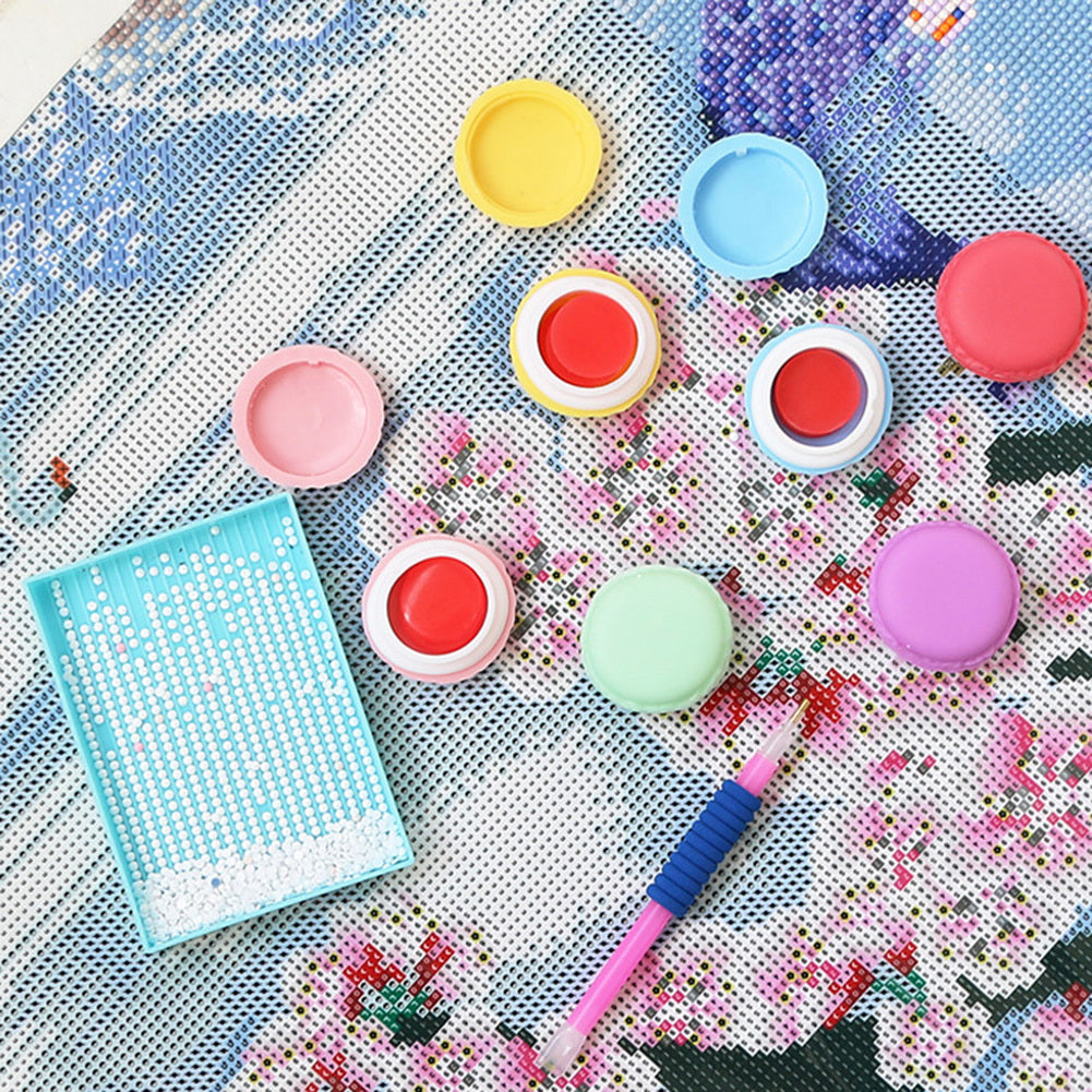 Diamond Painting Drawing Tool – Bottle Point Drill Mud Adhesive Round Plasticine
