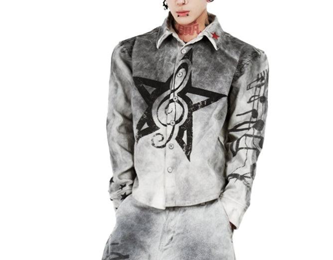 Light Sub-lapel Casual Jacket High-grade