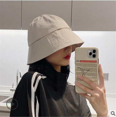 Men's And Women's Fashion Bucket Big Brim Spring And Summer Foldable Sun Hat