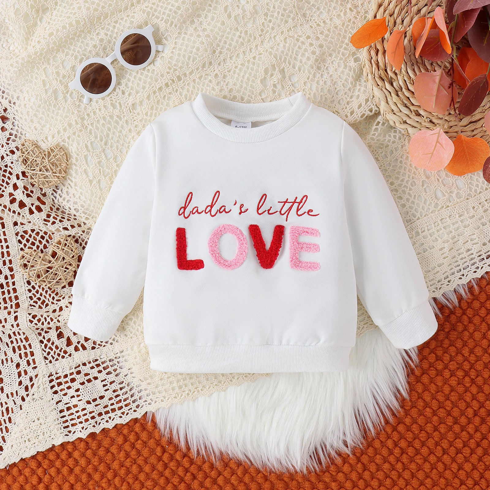 Children's Clothing Girls' Parent-child Long-sleeved Pullover Casual Sweatshirt