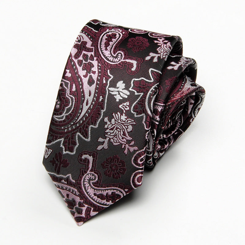 Striped Jacquard Bow Tie – Unisex Arrow Style
