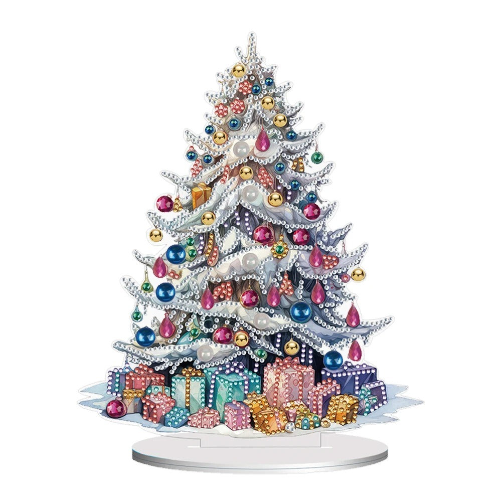 Cute Christmas Tree DIY Diamond Painting Ornaments