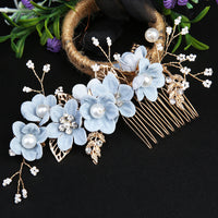 Blue Big Hair Comb