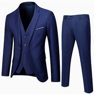 Navy blue double buckle