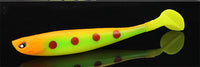 Orange green red spots