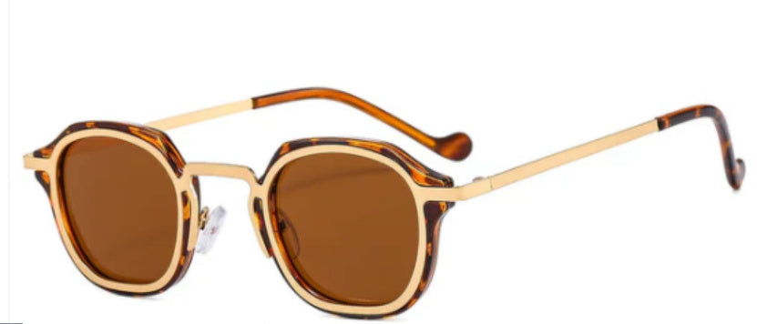 Men's and Women's Punk Box Metal PC Sunglasses